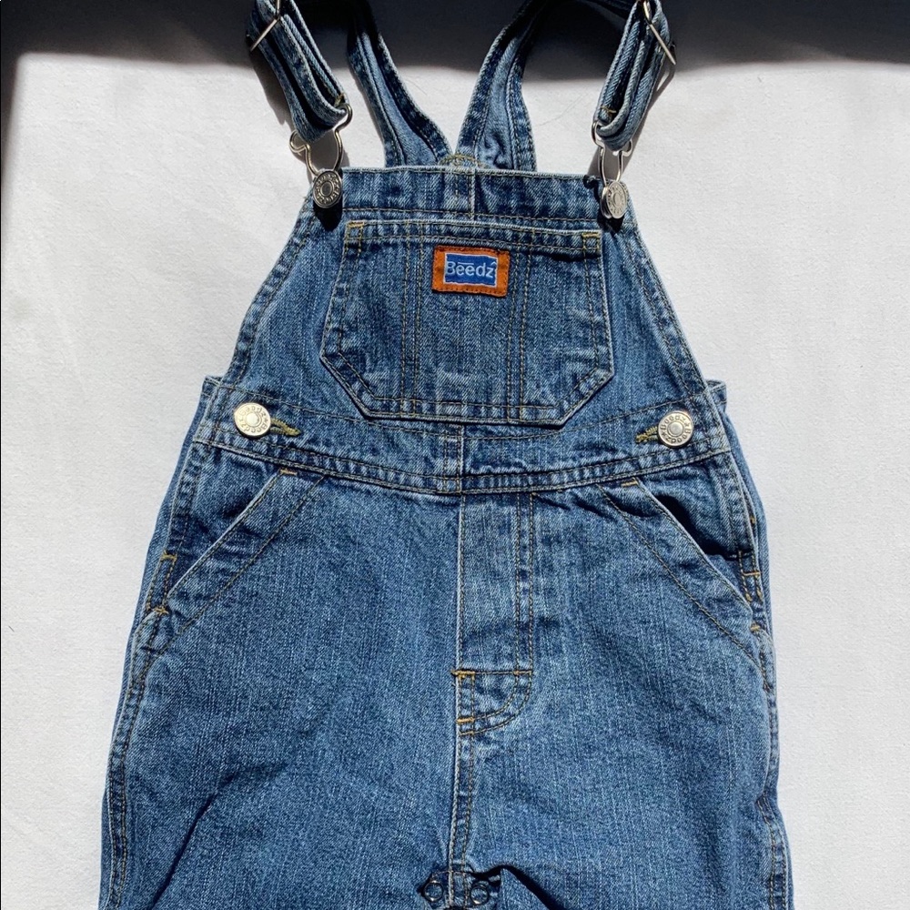 18 Months “Bēēdz” Unknown Brand Overalls